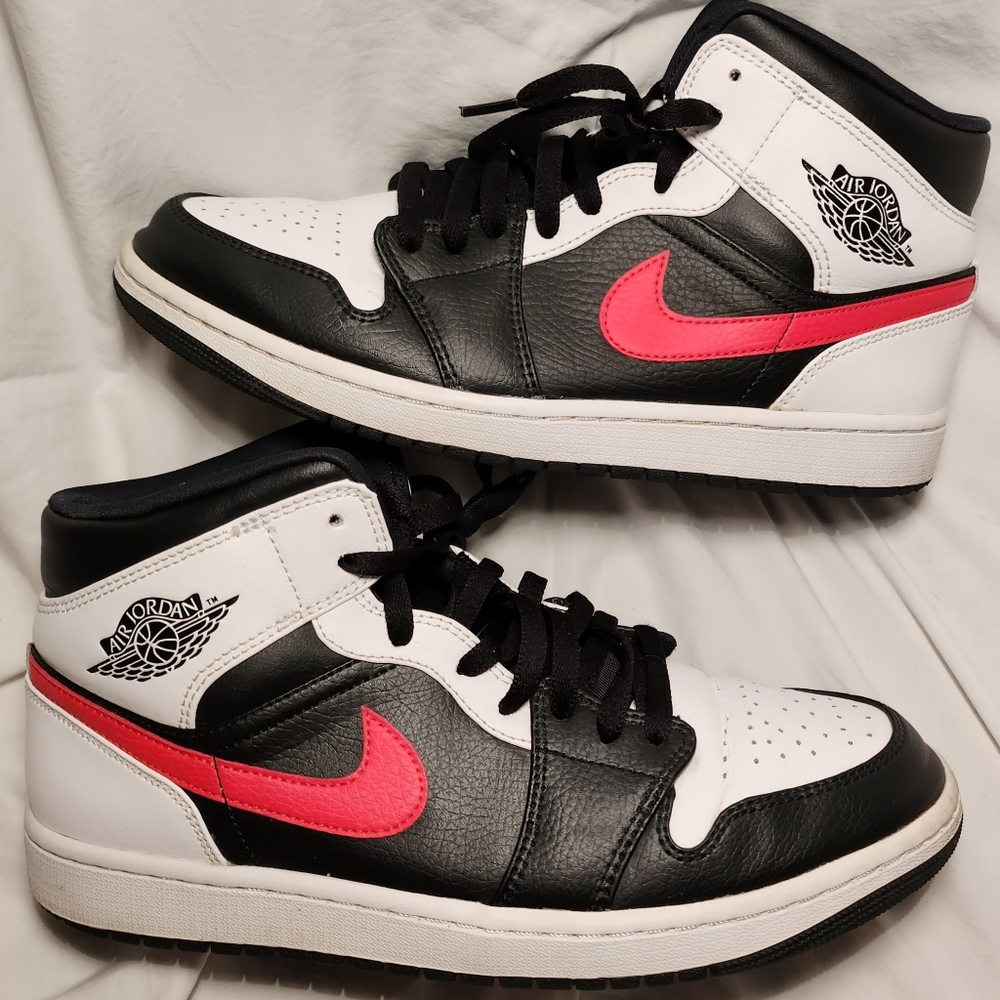 Nike Air Jordan 1 Mid Chile Red mens 10.5 - Picture 9 of 9